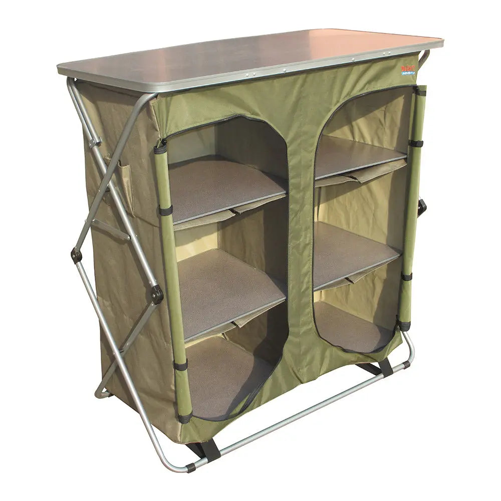 4 Shelf Double Camp Cupboard My Store