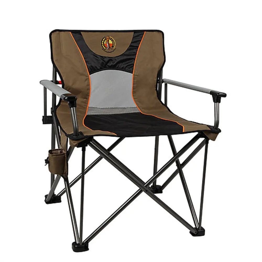 Charlie Solid Arm Folding Camp Chair My Store